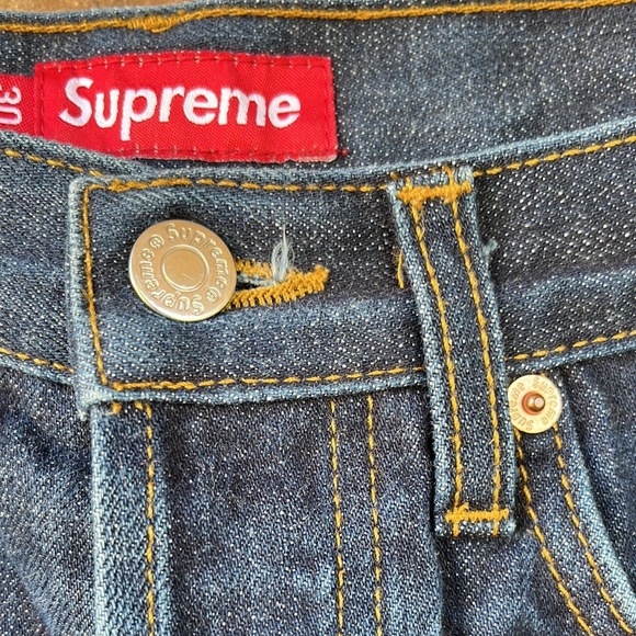 Supreme men’s button fly jeans / 30 slim - Picture 9 of 16
